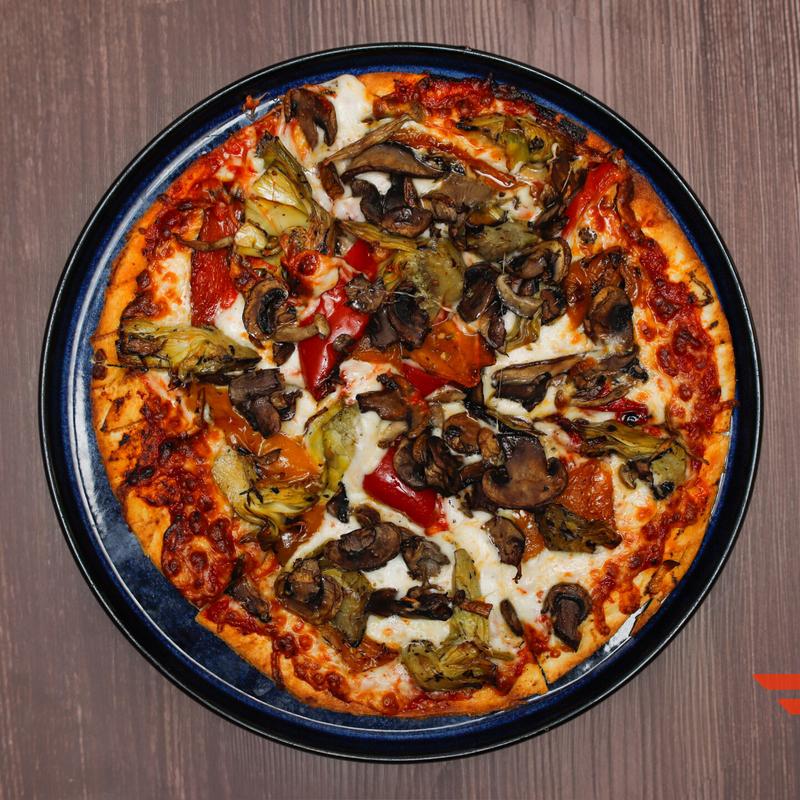 Roasted Vegetable Pizza photo