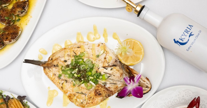 A dish of lamb chops