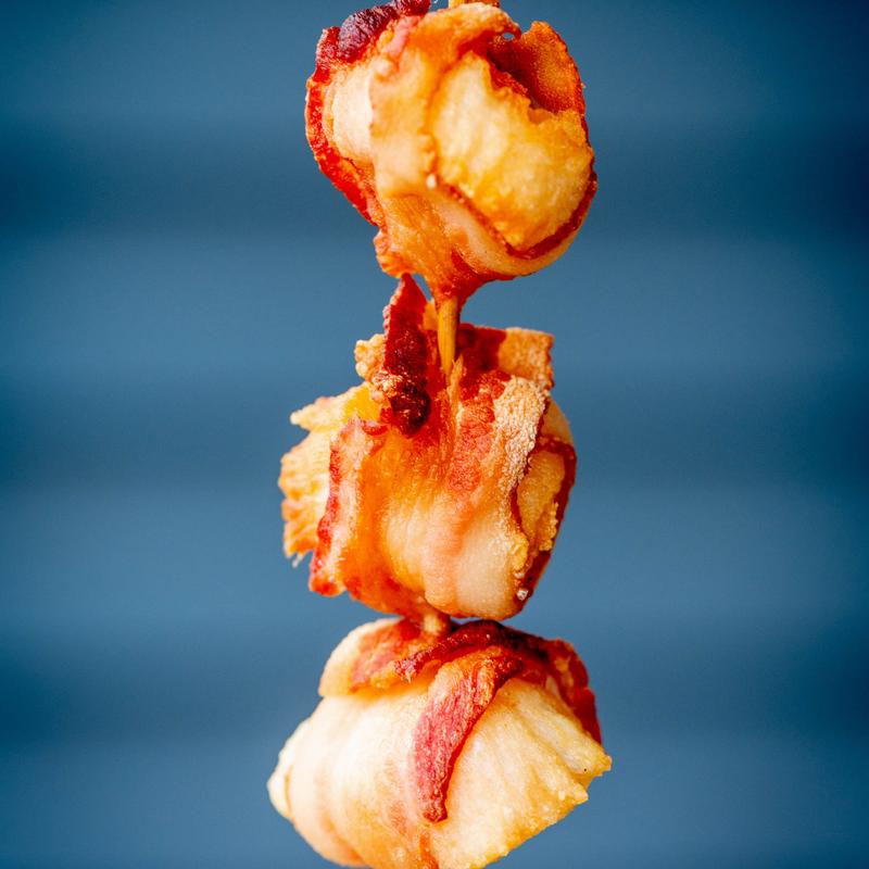menu item 3 of 17, Bacon Wrapped Scallops