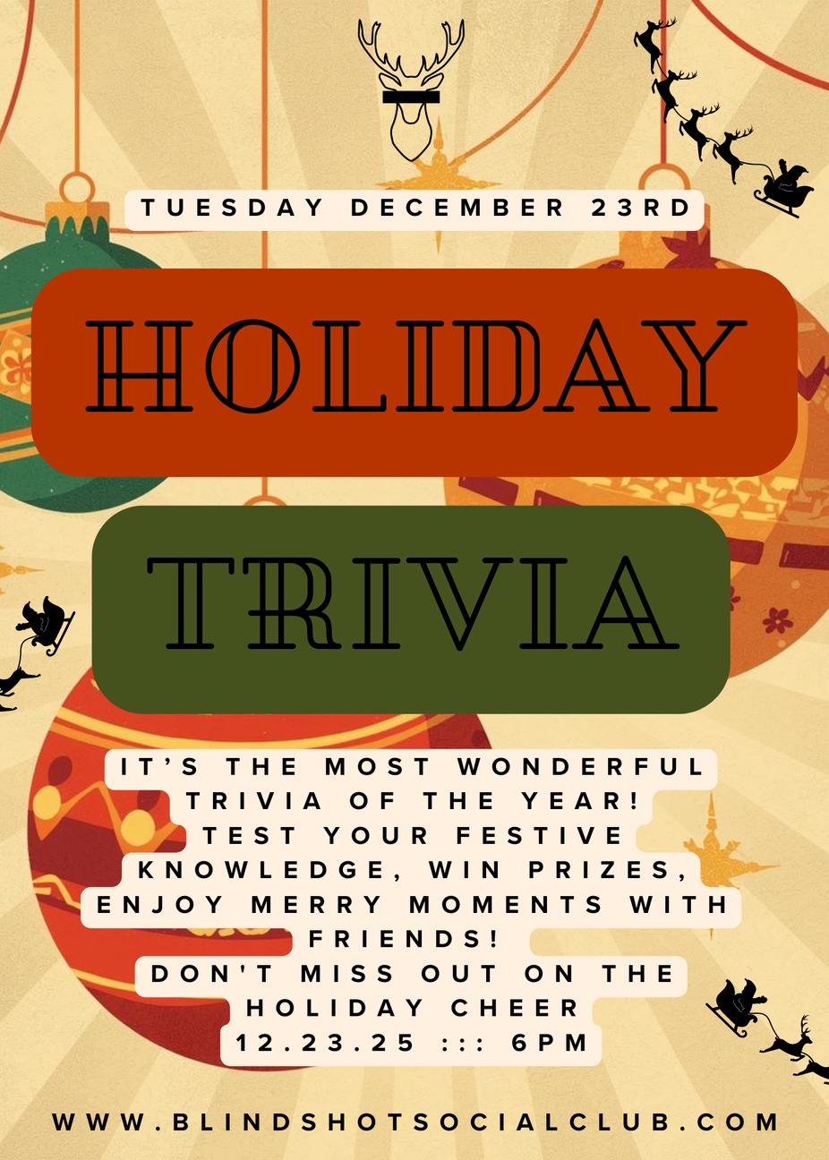 Holiday Trivia! event photo