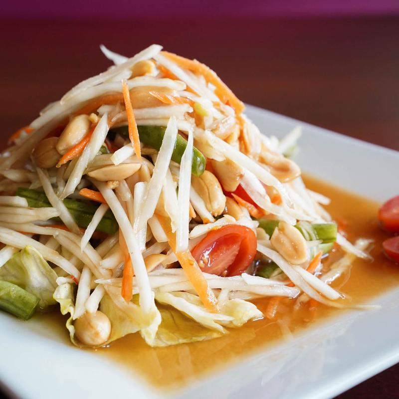 menu item 12 of 19, Som Tum (Northeastern Papaya Salad)