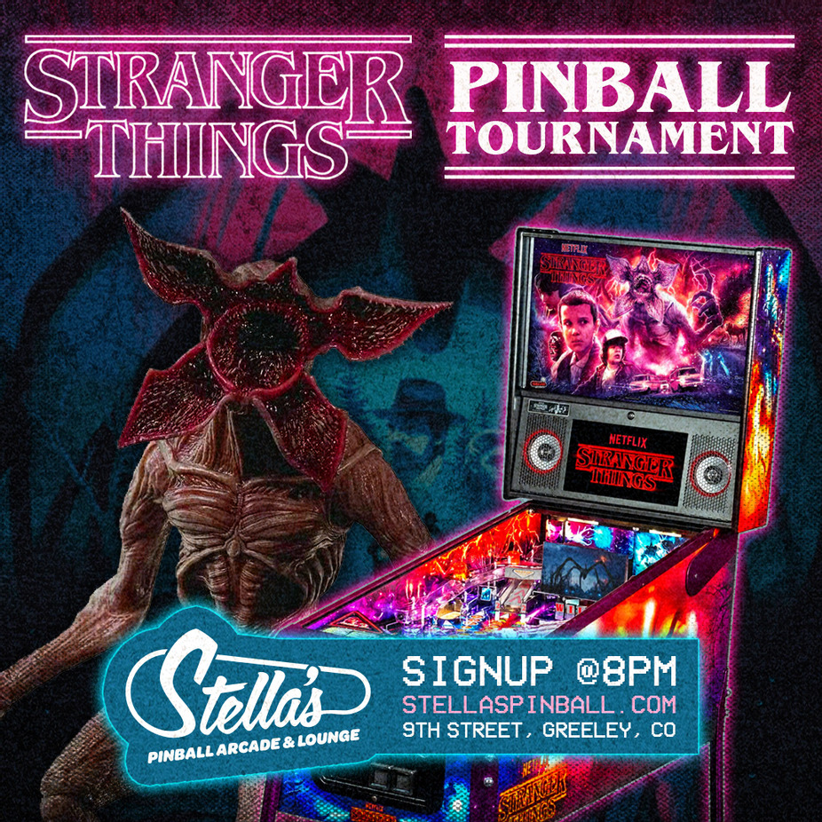 Stranger Things Pinball Tournament event photo
