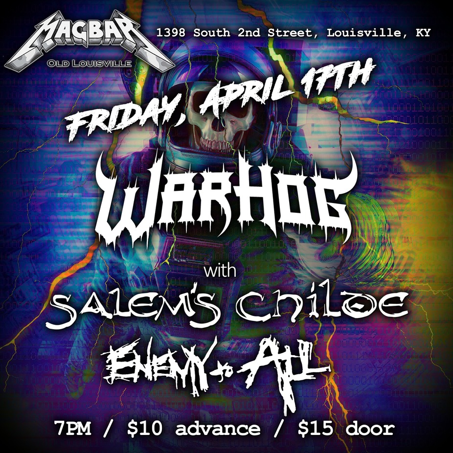 All Ages: Warhog w/ Salem's Childe & Enemy to All event photo