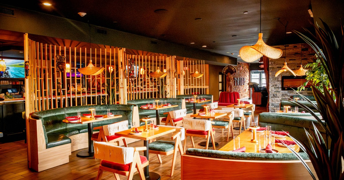 Restaurant dining area