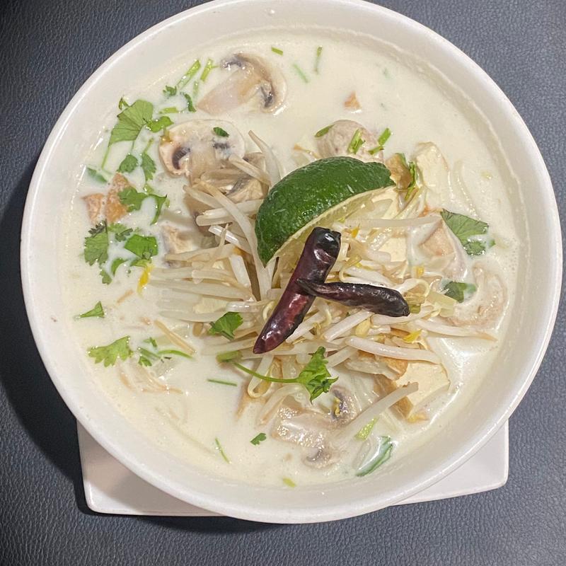 menu item 29 of 112, Tom Ka Noodle Soup (GF)