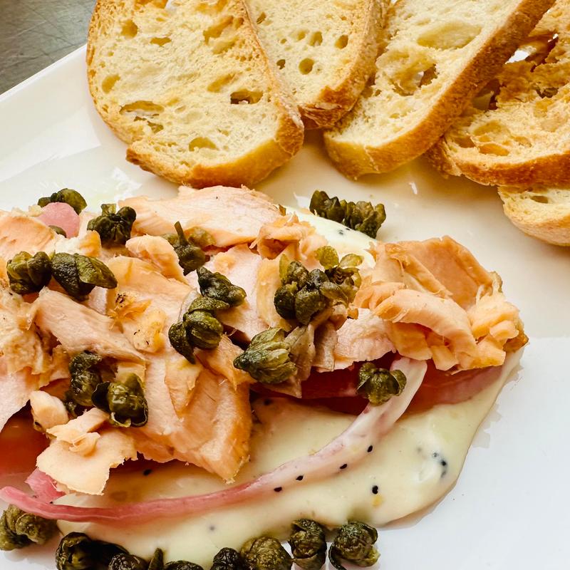 Smoked Salmon Crostinis photo