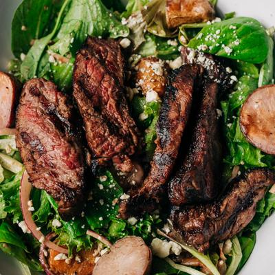 Steak Salad.