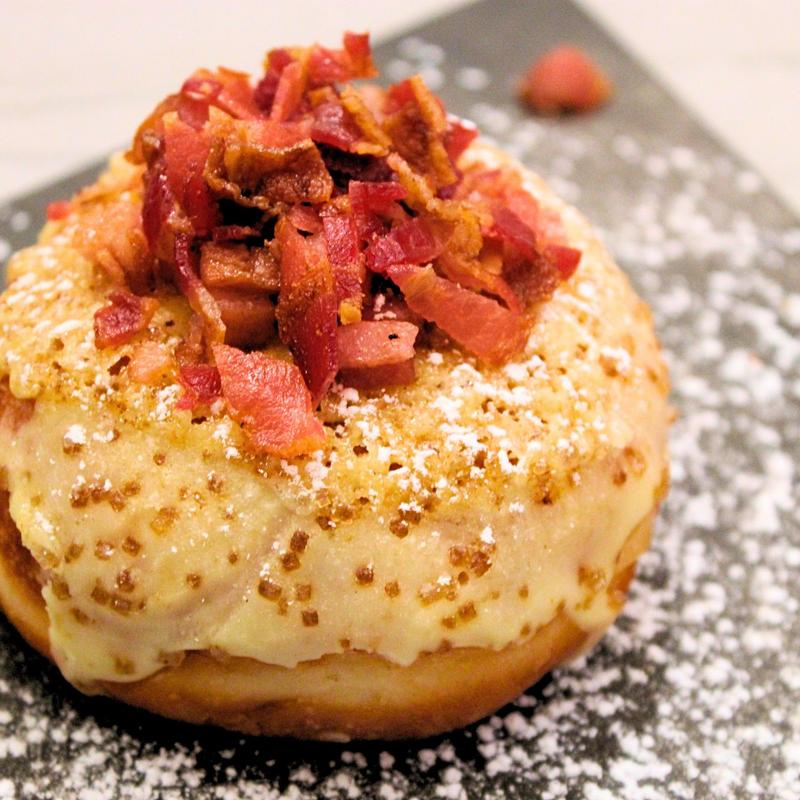 Brulee Bacon Donut photo