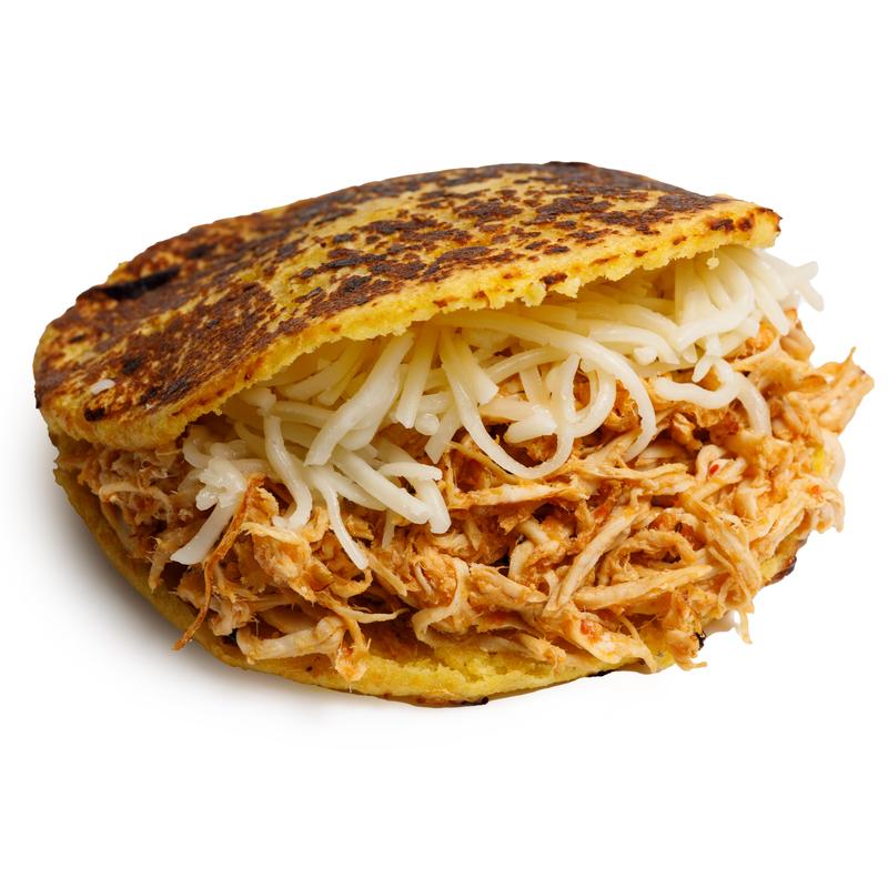 Shredded Chicken Carne & Cheese Arepa photo