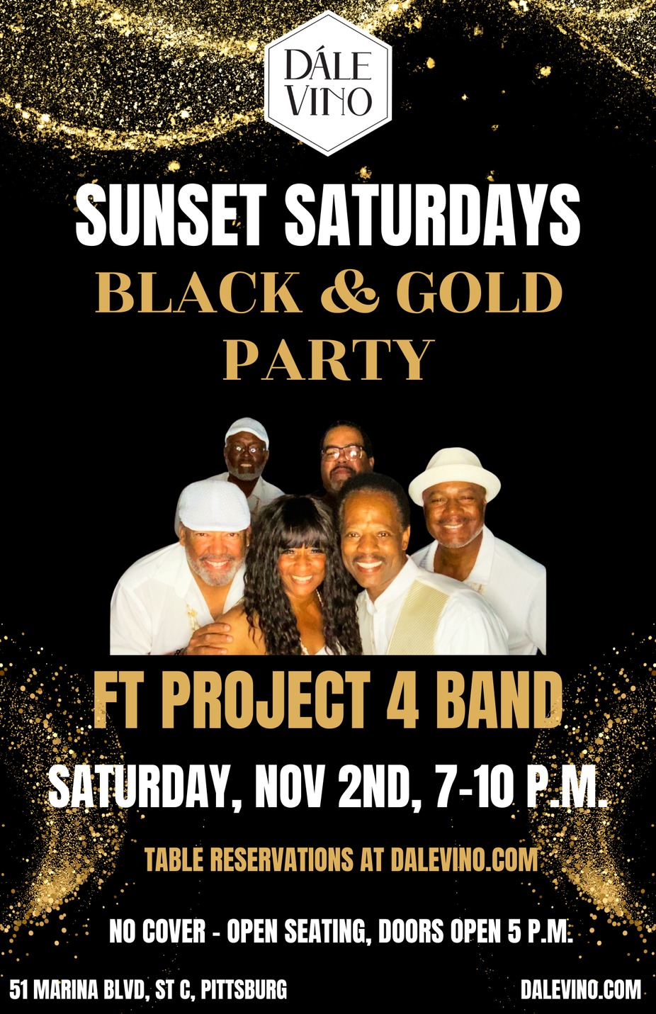 Project 4 Band Black and Gold Party! event photo