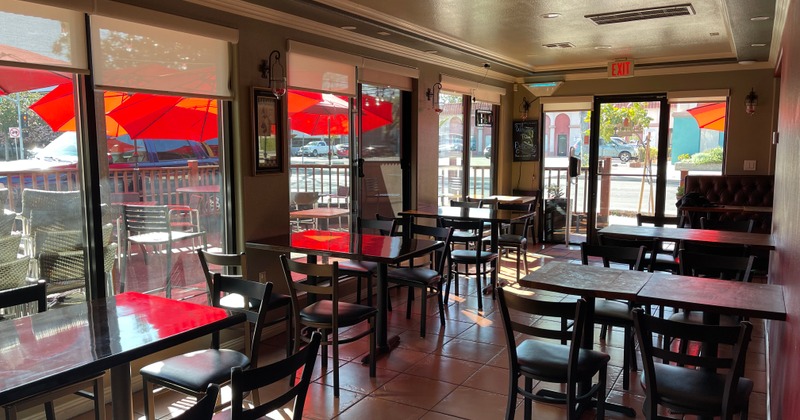 Interior, seating area