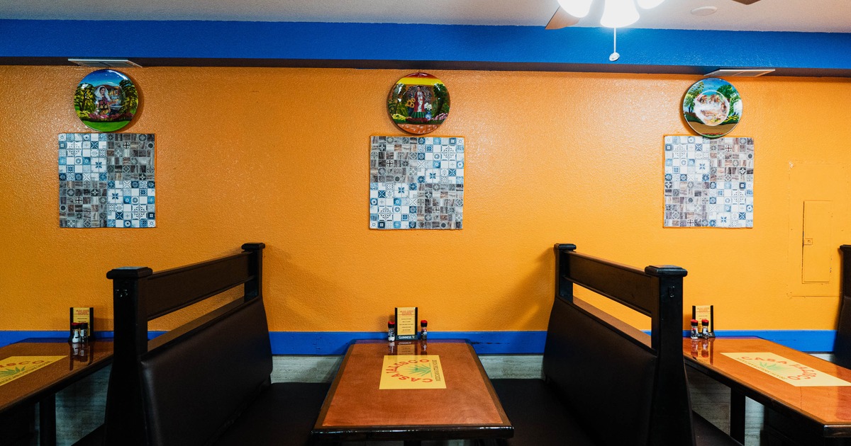 Interior, booths