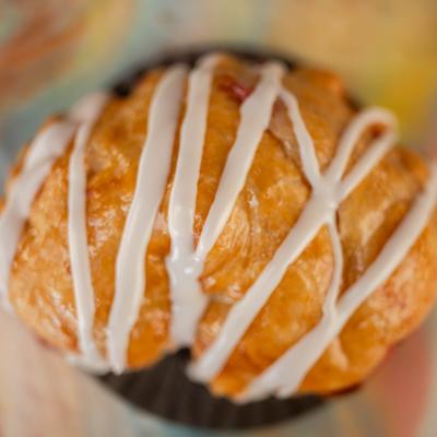 Strawberry Cheese Puff.