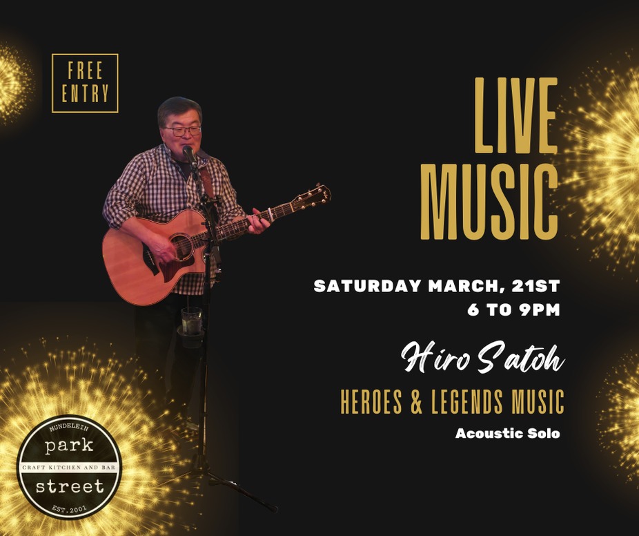 Live Music with Hiro Satoh on 3/21/26 event photo