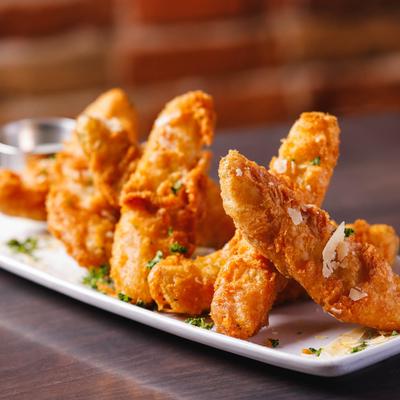 Deep fried pickles.