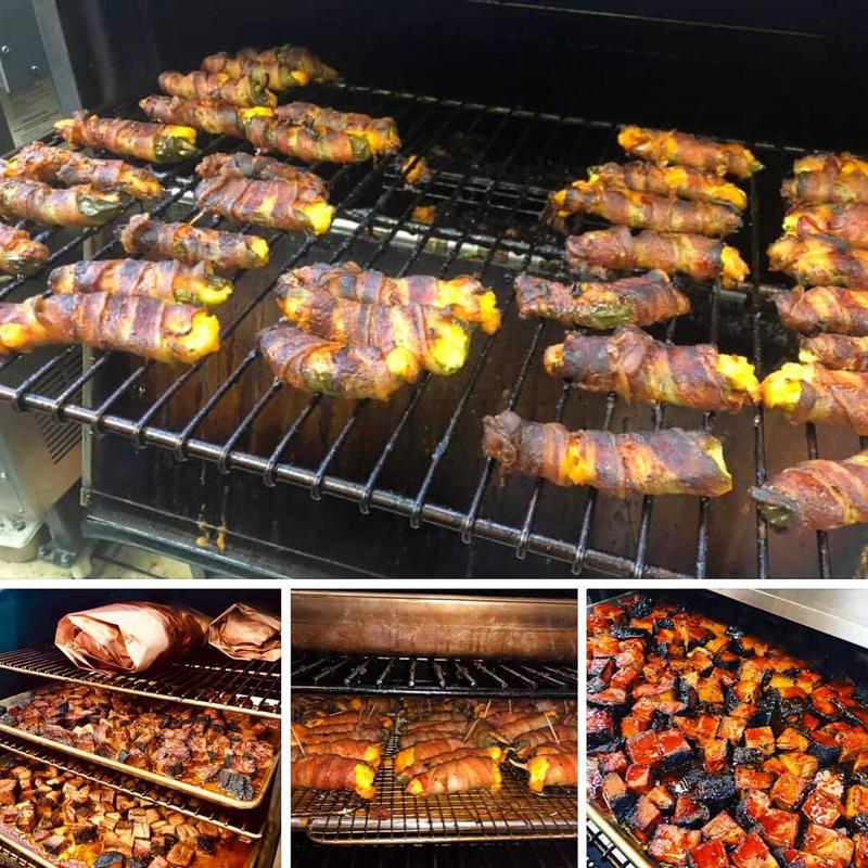 Smoked Bacon Wrapped Pimento Cheese Stuffed Jalapenos photo