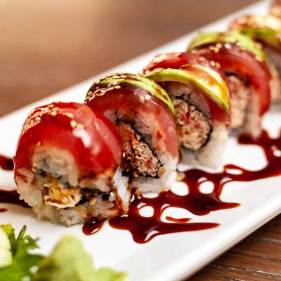 Close up of Rich and Famous Roll