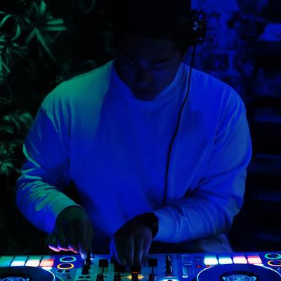 Interior, DJ playing music