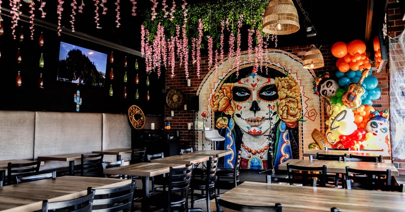 Interior, seating area