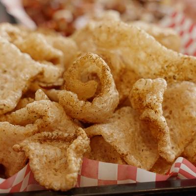 Pork rinds.