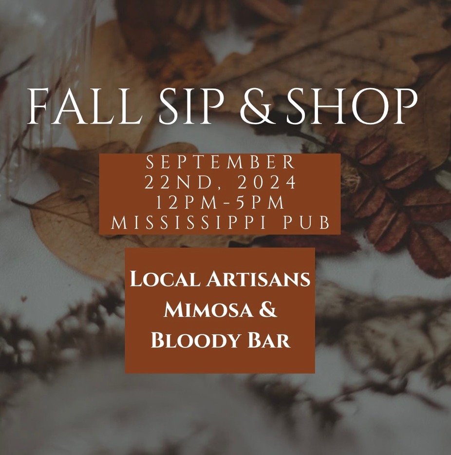 Fall Sip & Shop event photo