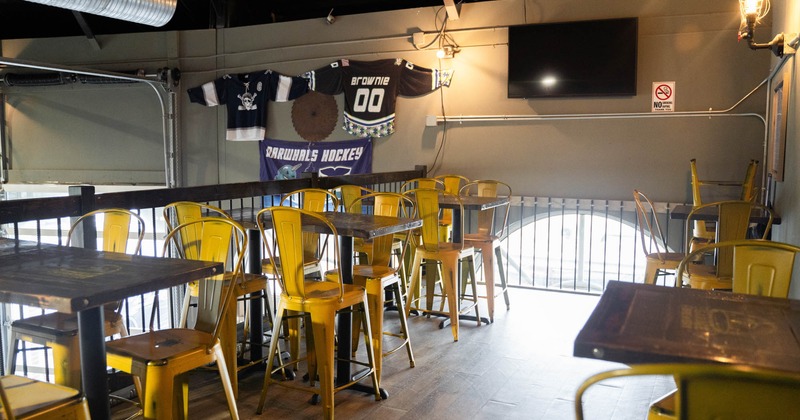 Interior, seating area