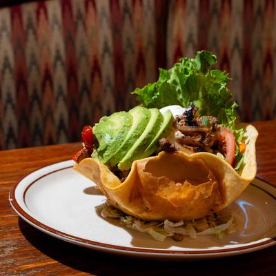 Papa's Fajita Salad.