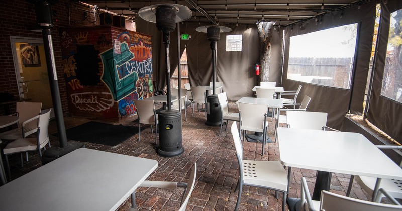 Interior, main dining area