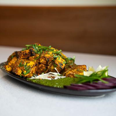 Paneer Tikka Kebab.