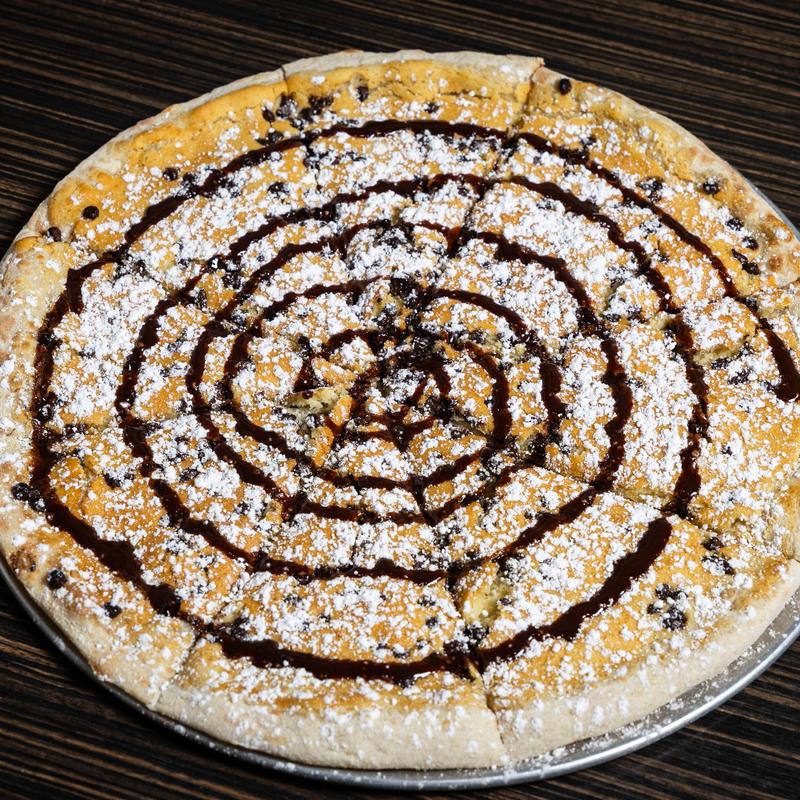 menu item 16 of 16, Large Chocolate Chip Pizza