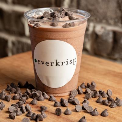 Chocolate Chip and Banana Smoothie.