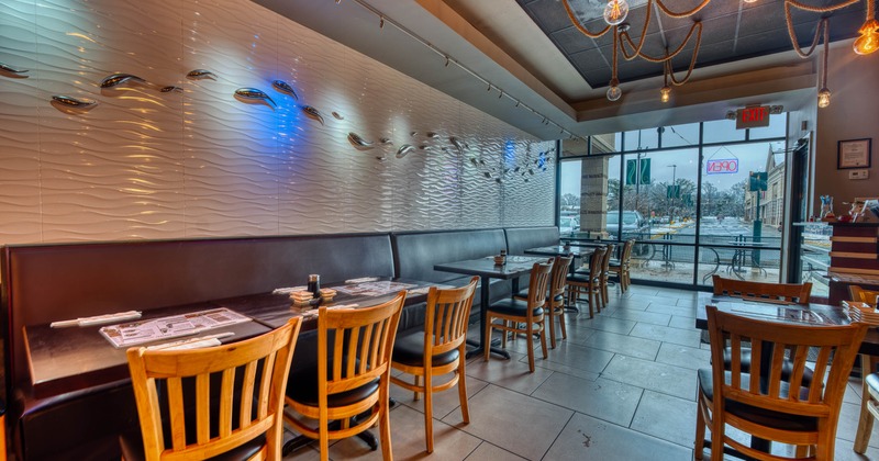 Interior dining area