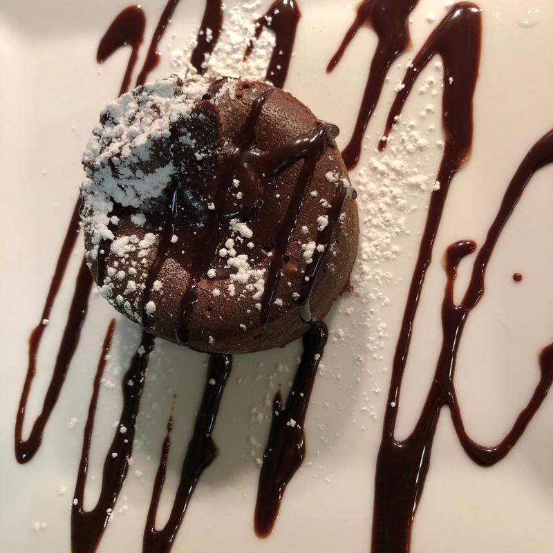 menu item 34 of 54, Flourless Chocolate Cake