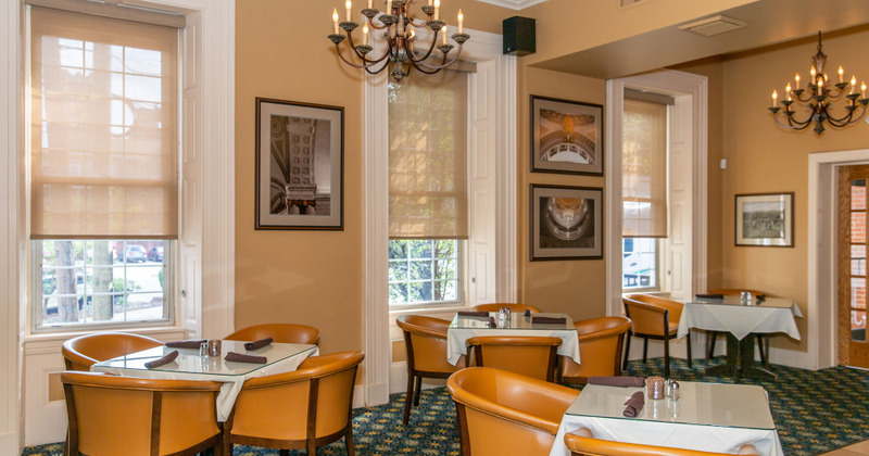 Interior, main seating area