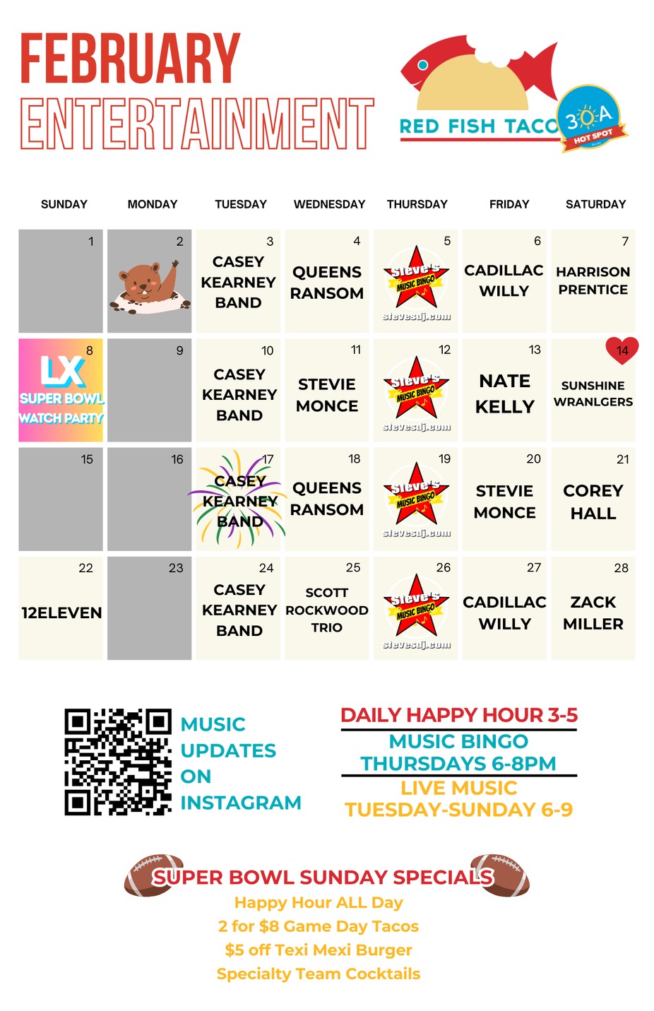 February Entertainment event photo