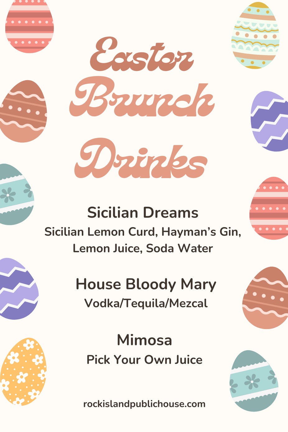 Easter Brunch Drinks event photo