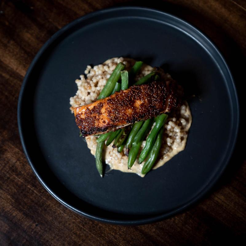 Honey Mustard Scottish Salmon photo