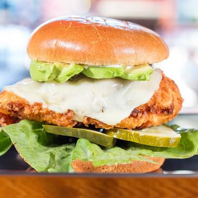 Buttermilk Fried Chicken Sandwich.