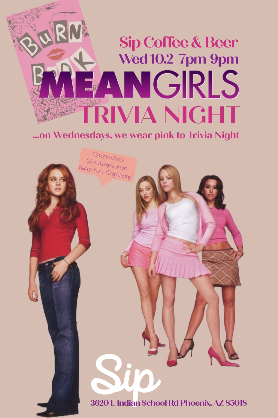 Mean Girls Trivia Night event photo