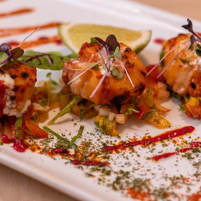 Tandoori Scallops