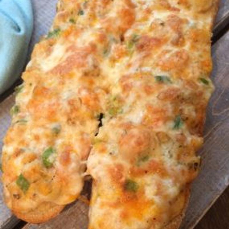Old Bay & Cheddar Shrimp Toast photo