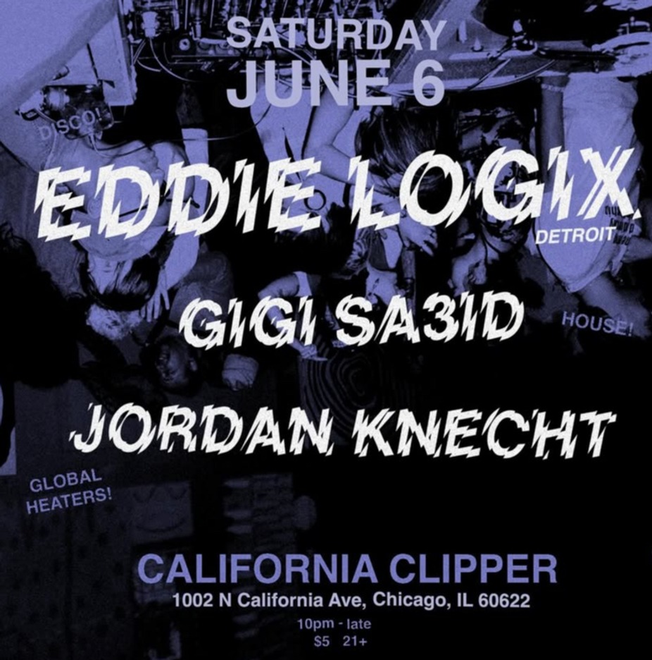 Eddie Logix, Gigi Sa3id, Jordan Knecht event photo
