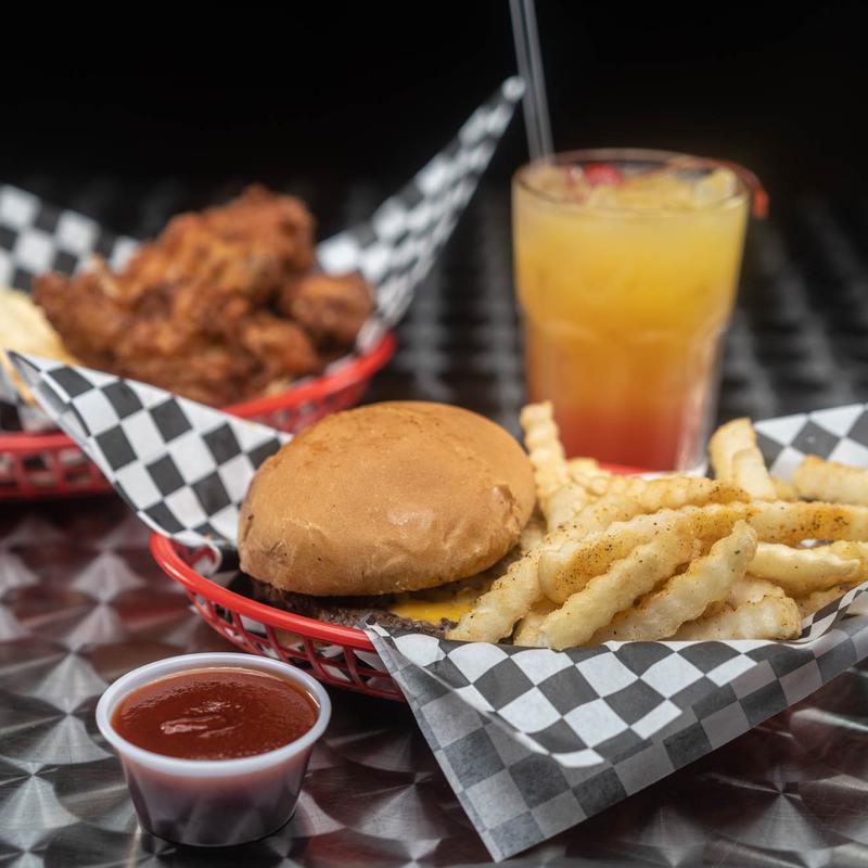 JR's Famous 1/3lb Grilled Onion Cheeseburger photo
