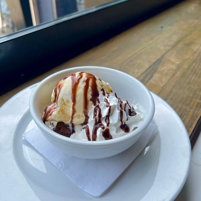 Fudge Brownie Sundae photo