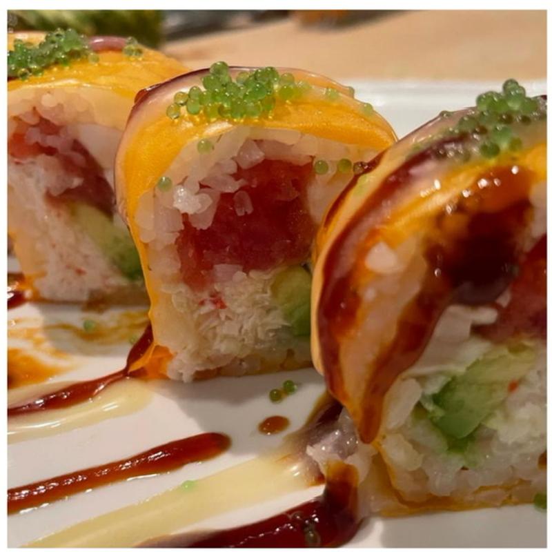 Green Flower Roll photo