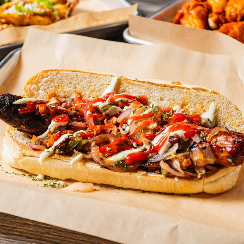 Half Pound Mexican Hot Dog photo