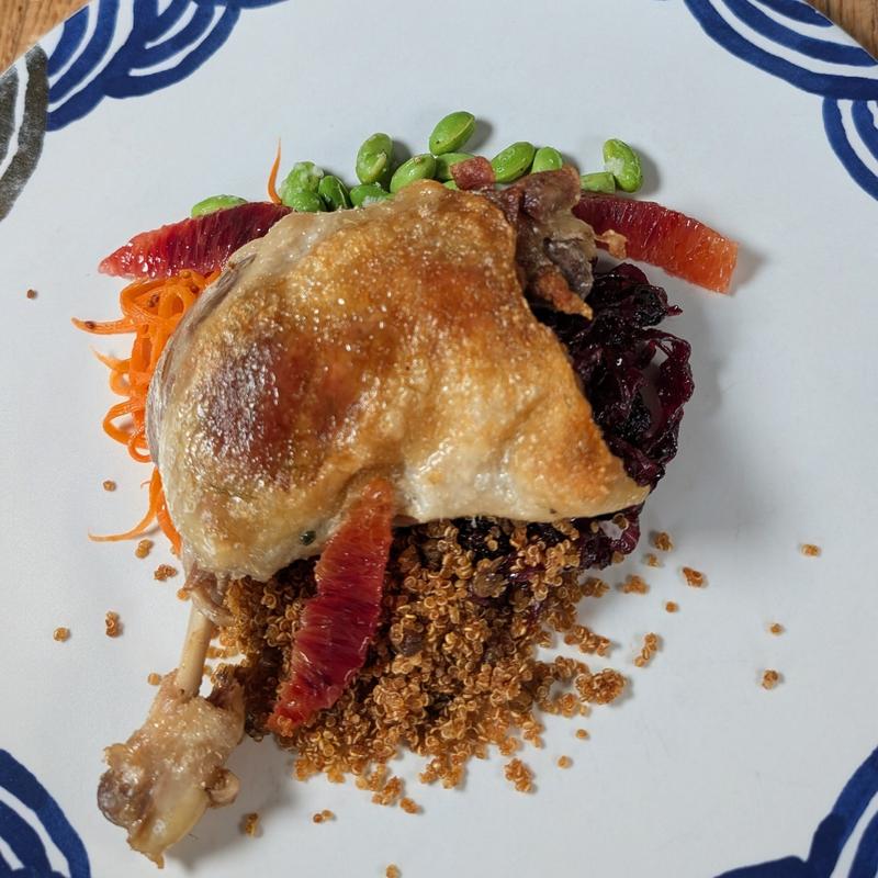 menu item 3 of 23, DUCK LEG SALAD