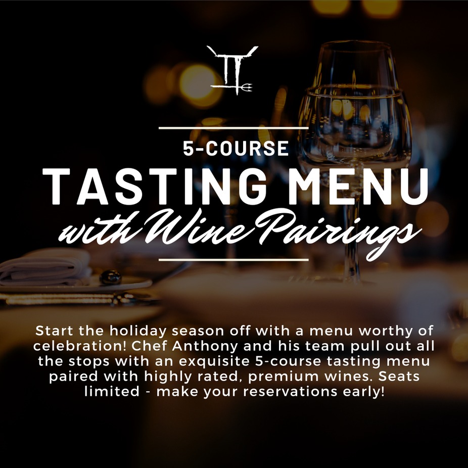 5-Course Tasting Menu with Wine Pairings - Reservations Required event photo