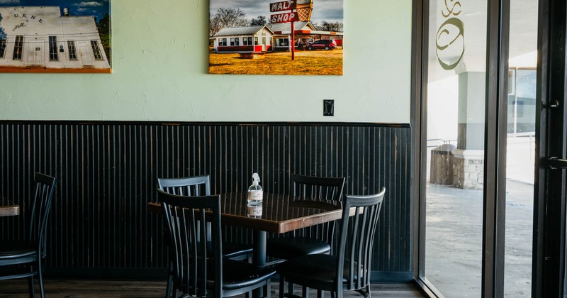 Interior, table by the window