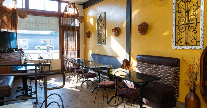 Interior, main seating space